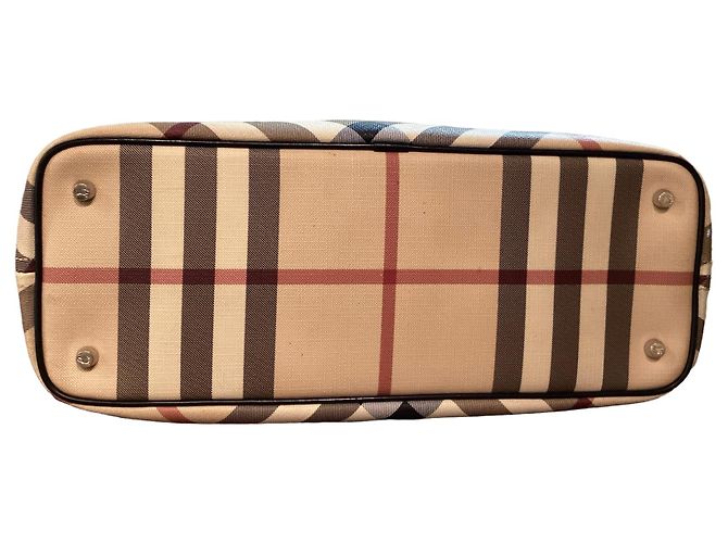 Borsa Burberry Supernova Beige Nero Rosso Multicolore - vista 3