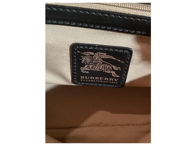 Borsa Burberry Supernova Beige Nero Rosso Multicolore - vista 7