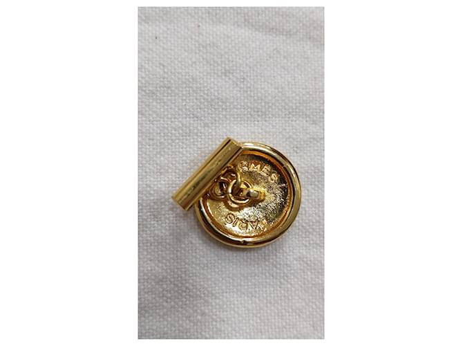 Hermès Cufflinks Golden - view 3