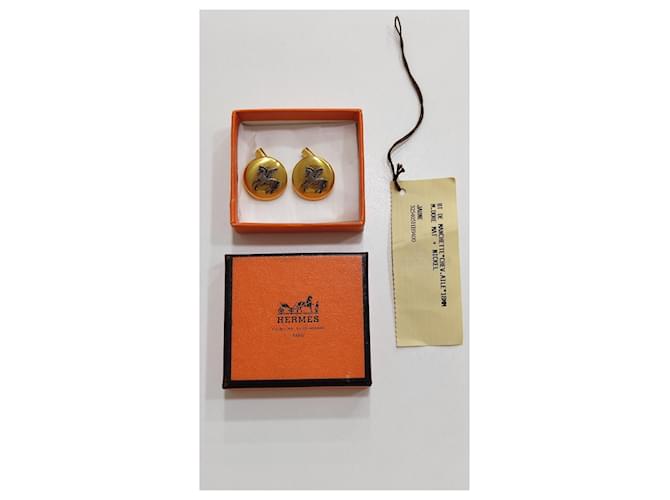 Hermès Cufflinks Golden - view 4