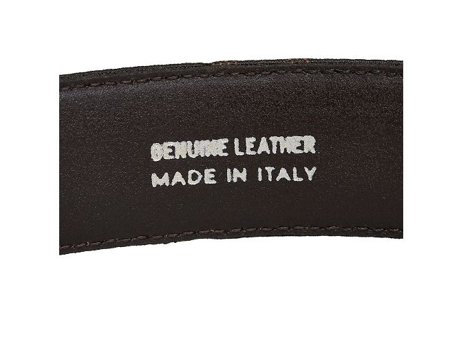 Cinto de lona marrom Fendi Zucca - vista 5