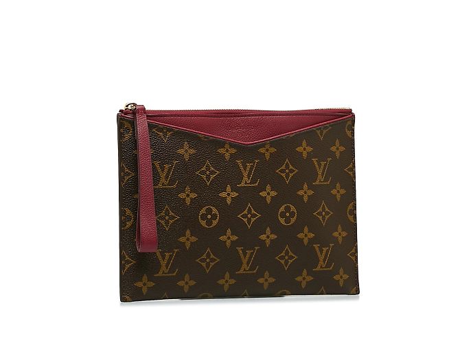 Pochette Pallas con monogramma Louis Vuitton marrone - vista 2