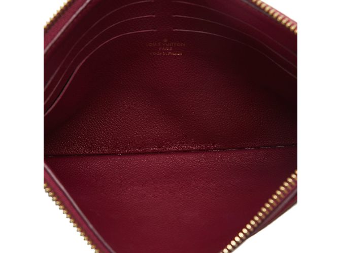 Pochette Pallas con monogramma Louis Vuitton marrone - vista 5