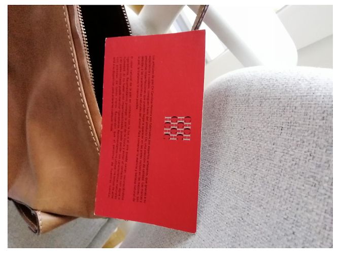 Borsa a mano Carolina Herrera in pelle di vitello Sand Sabbia - vista 3