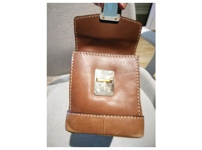 Borsa a mano Carolina Herrera in pelle di vitello Sand Sabbia - vista 4