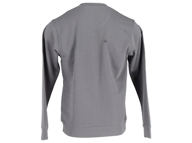 Autre Marque Felpa con logo Patagonia in cotone grigio - vista 3