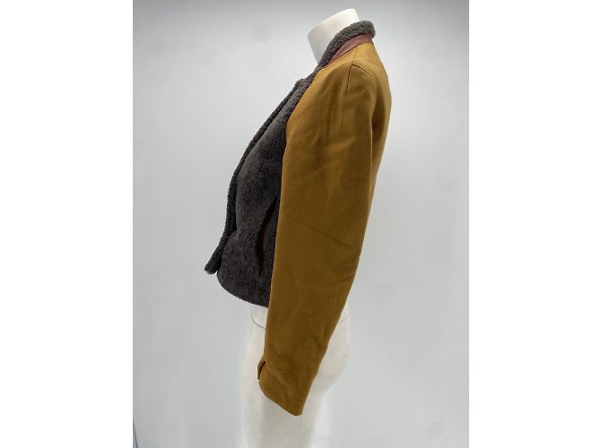 3.1 Phillip Lim Jacken T.0-5 0 Wolle Kamel - Ansicht 3