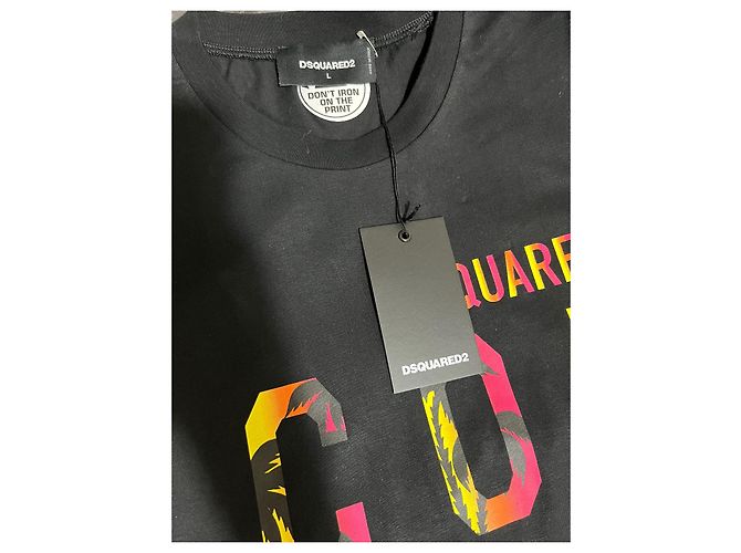 Dsquared2 t-shirt uomo Nero - vista 4