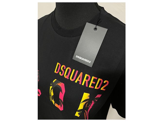 Dsquared2 t-shirt uomo Nero - vista 5