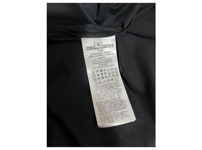 Dsquared2 t-shirt uomo Nero - vista 6