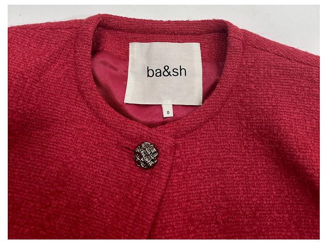 Ba&Sh Meredith Jacket Raspberry Fuschia - view 6