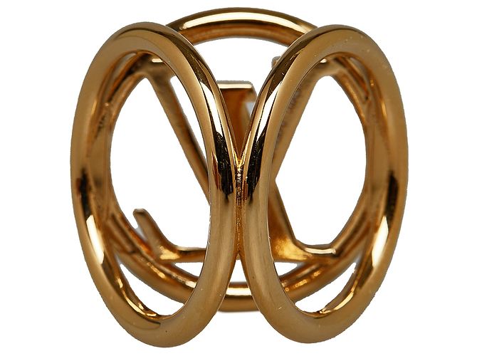 Anello per sciarpa Louise in oro di Louis Vuitton D'oro - vista 3