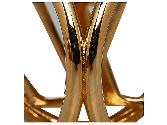 Anello per sciarpa Louise in oro di Louis Vuitton D'oro - vista 5