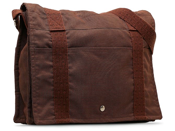 Hermès Hermes Brown Fourre Tout Besace Messaggero PM Marrone - vista 2