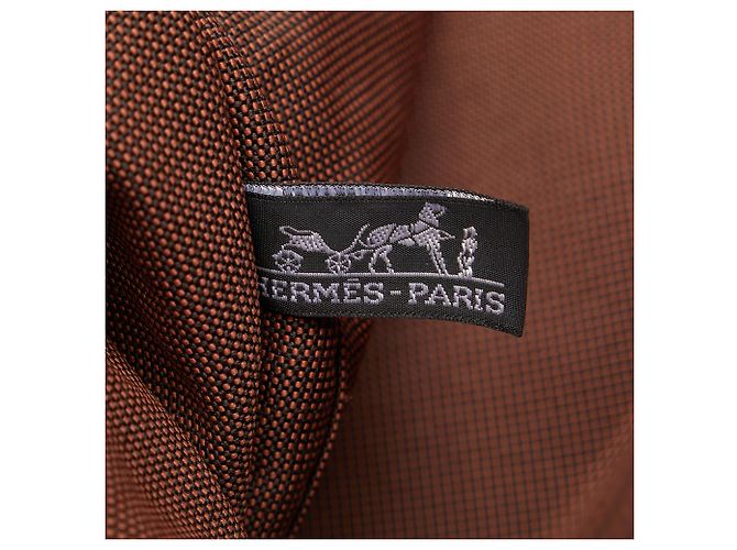 Hermès Hermes Brown Fourre Tout Besace Messaggero PM Marrone - vista 6
