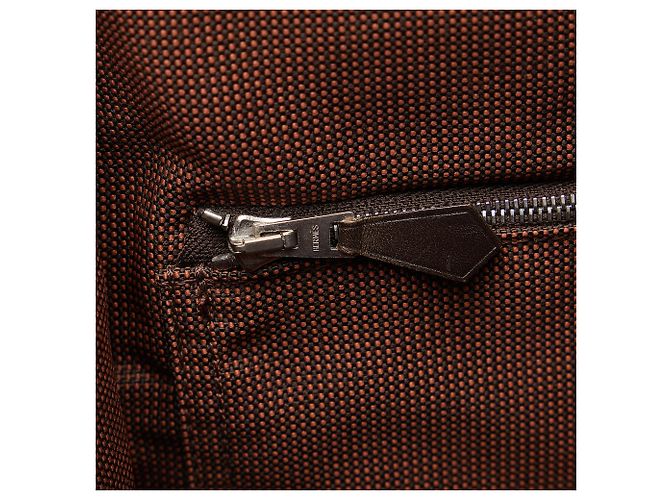 Hermès Hermes Brown Fourre Tout Besace Messaggero PM Marrone - vista 7