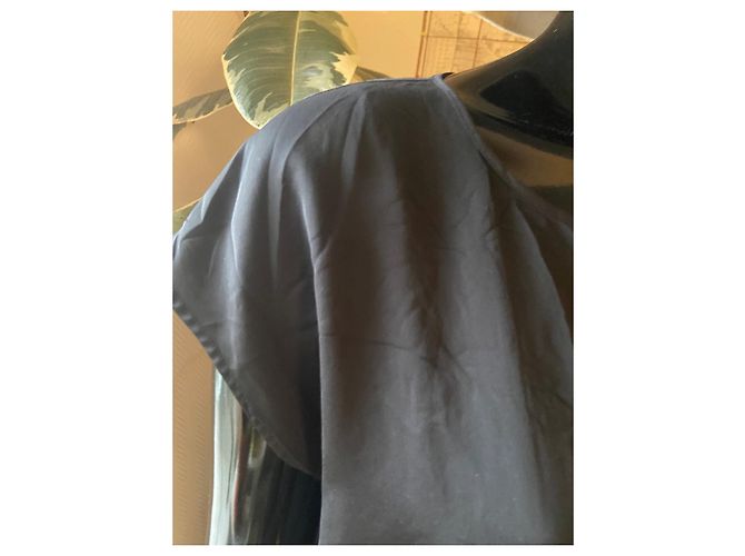Blusa nera The Kooples con rete Nero - vista 4