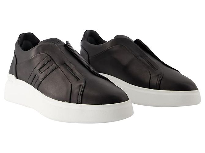 H580 Slip On – Hogan – Leder – Schwarz - Ansicht 2