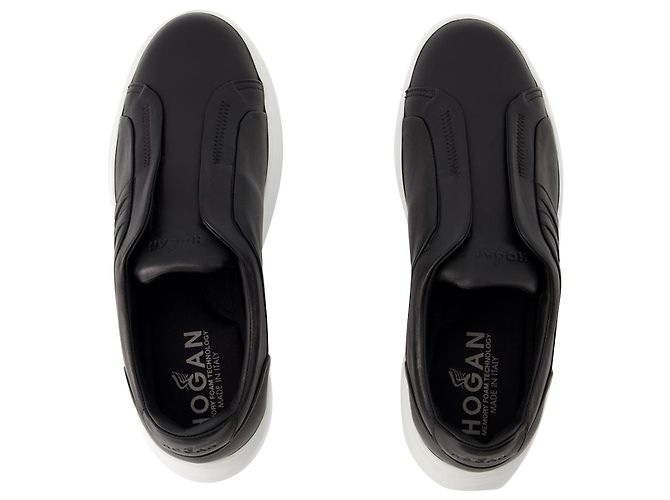 H580 Slip On – Hogan – Leder – Schwarz - Ansicht 4