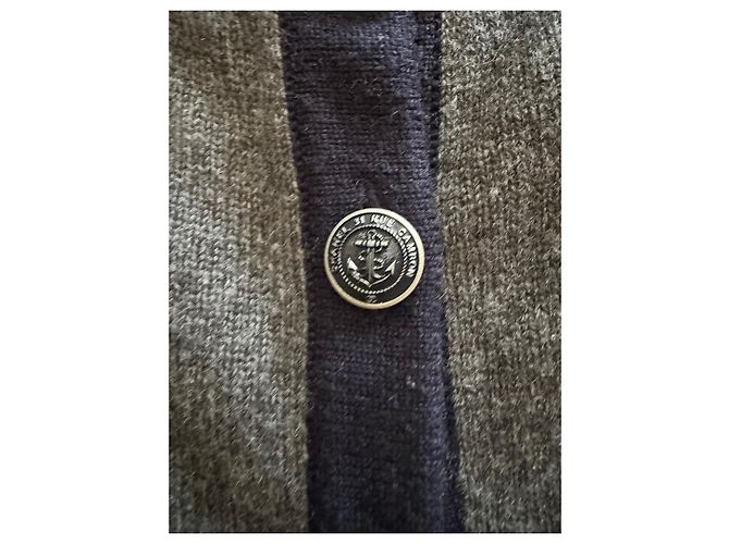 Chanel Falda elegante Gris - vista 7