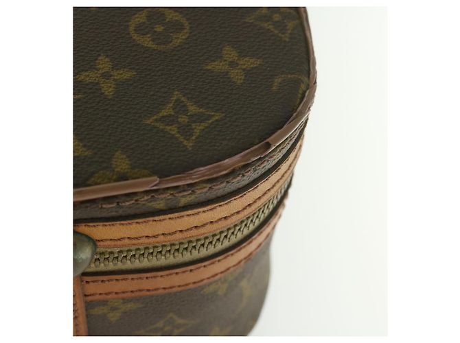 LOUIS VUITTON Monogram Tennis Case Valiz Boston Bag Nr.90 LV Auth ar10578b Monogramm - Ansicht 10