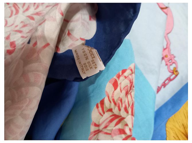 Gucci Seidenschal mehrfarbig Mehrfarben - Ansicht 5