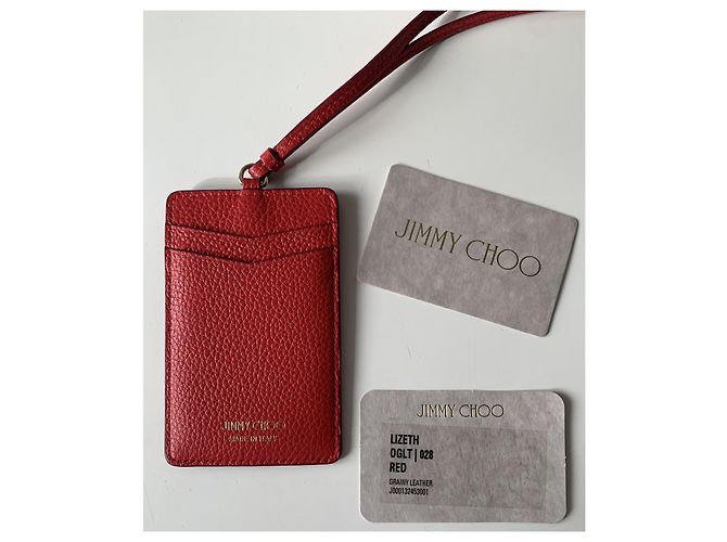 Jimmy Choo Purses, wallets, cases Red - view 4