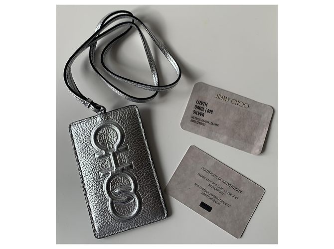 Jimmy Choo Purses, wallets, cases Silvery - view 3