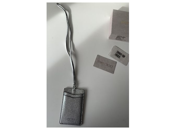 Jimmy Choo Purses, wallets, cases Silvery - view 6