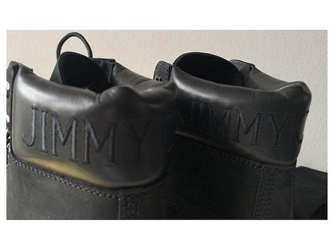 Jimmy Choo X Timberland Nero - vista 11