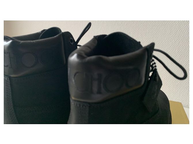 Jimmy Choo X Timberland Nero - vista 13
