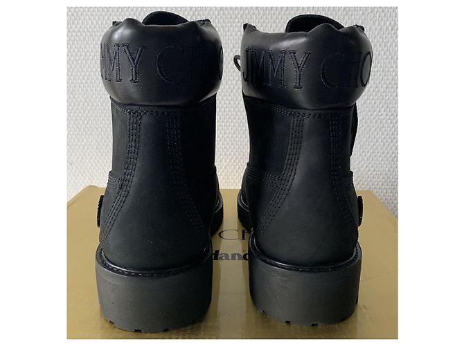 Jimmy Choo X Timberland Nero - vista 4