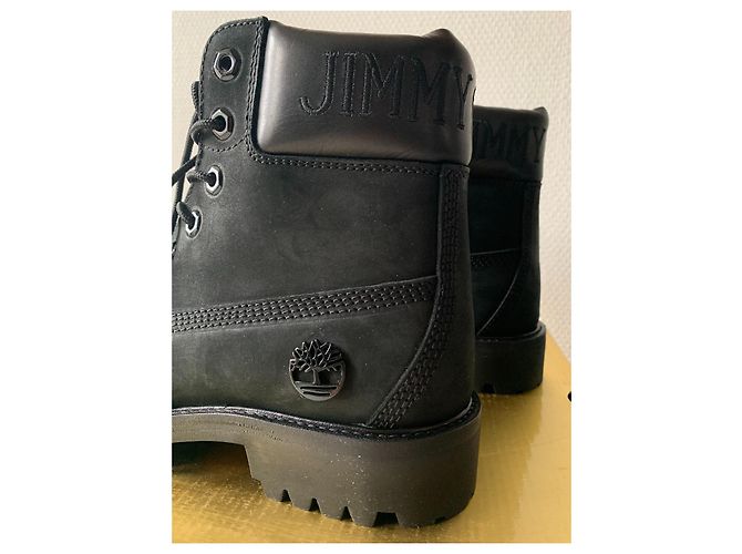 Jimmy Choo X Timberland Nero - vista 5