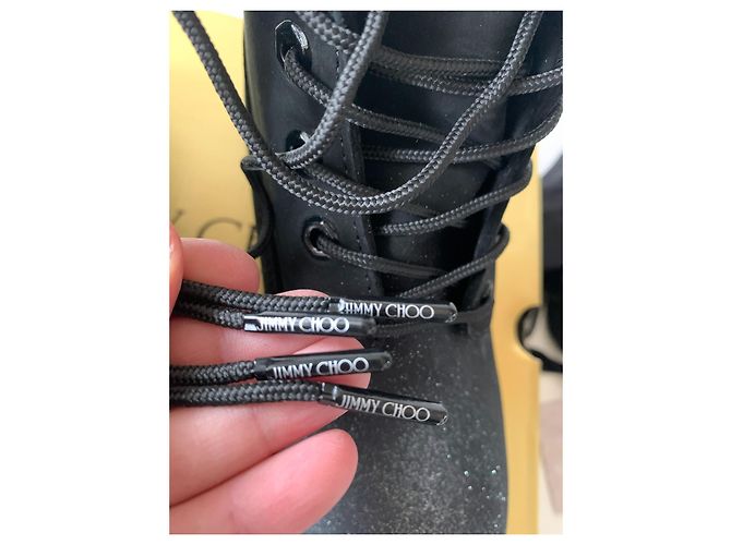 Jimmy Choo X Timberland Nero - vista 7