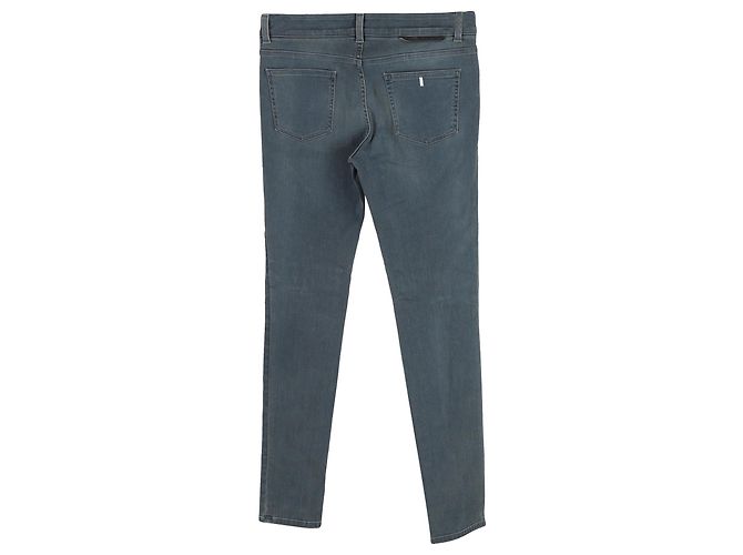 Stella Mc Cartney Stella Mccartney vaqueros pitillo gris oscuro Azul - vista 2