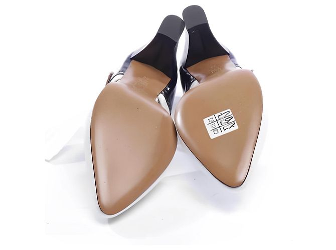 Décolleté Mary Jane Marni in pelle color eggshell Bianco sporco - vista 4