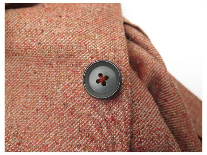 CHAQUETA ARNYS MARCEL G MEZZA 65350/260 54 IT 52 FR L CHAQUETA DE SEDA Y LINO ROJA - vista 6