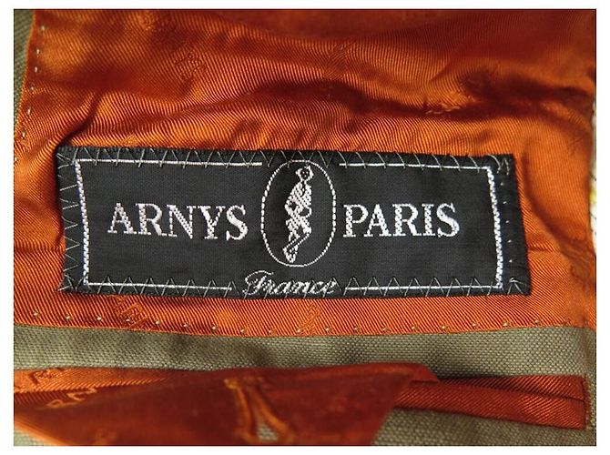 GIACCA ARNYS MARCEL 9052112 52 L IN COTONE E LINO GIACCA KHAKI COTONE LINO Cachi - vista 3
