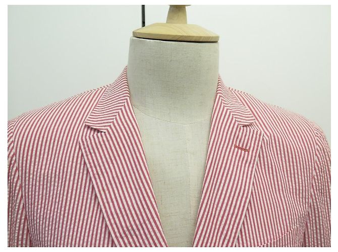 JAQUETA BLAZER LISTRADA ARNYS 6200TAMANHO H 52 CASACO L COM RISCAS COLETE - vista 2