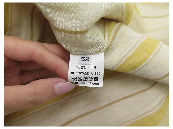 ARNYS GELBE LEINENJACKE + WESTE SETGRÖSSE 52 L LEINENJACKE MANTELWESTE - Ansicht 12