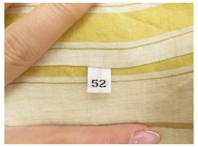 ARNYS GELBE LEINENJACKE + WESTE SETGRÖSSE 52 L LEINENJACKE MANTELWESTE - Ansicht 4