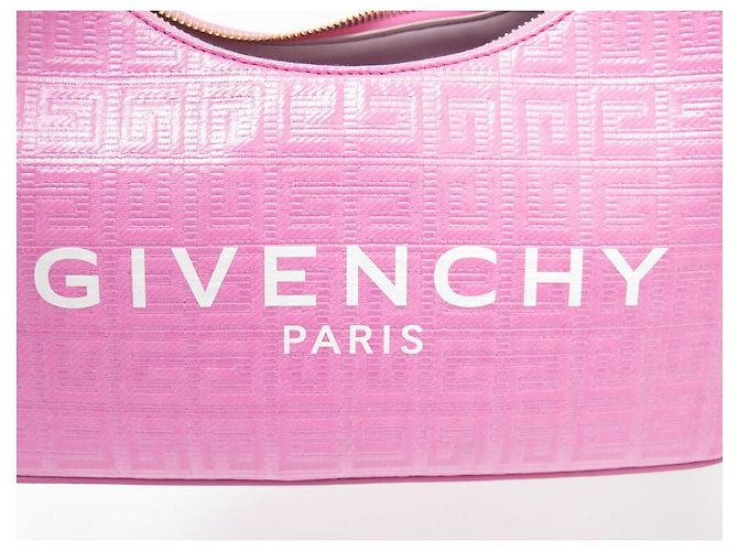 NUOVA BORSA A MANO GIVENCHY MOON CUT-OUT 4SOL BB50PYB1BORSA A MANO GT ROSA CALDO ROSA - vista 12