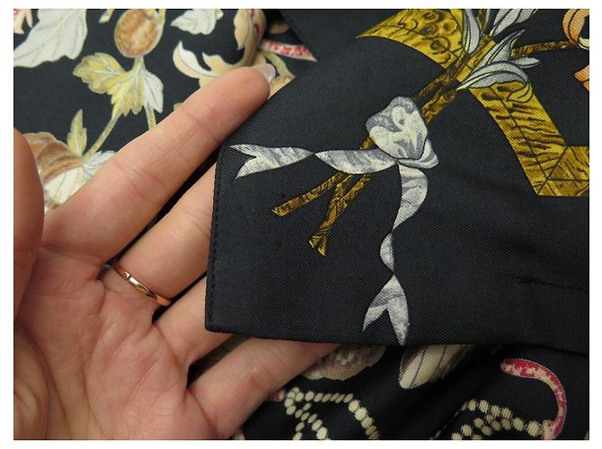 Hermès SCIARPA HERMES CAMICIA CON PIETRE ORIENTALI E OCCIDENTALI 44 CAMICIA L Multicolore - vista 9