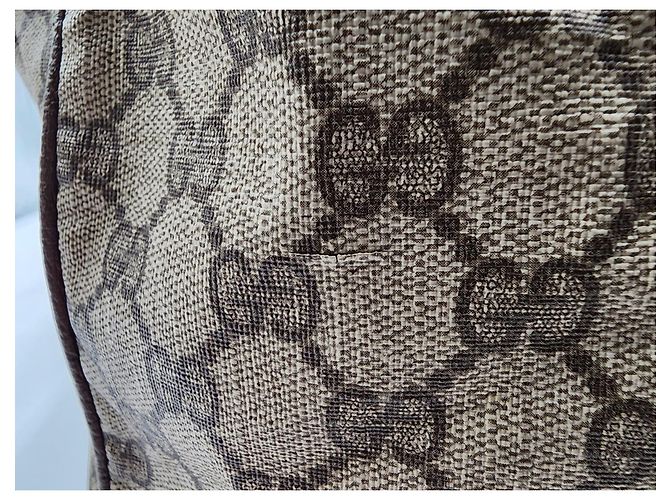 Ophidia Borsone Gucci Sherry Supreme Boston con custodia - vista 15