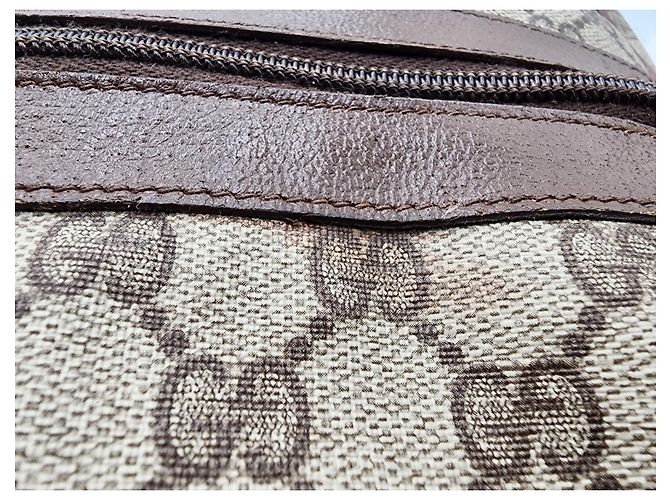 Ophidia Borsone Gucci Sherry Supreme Boston con custodia - vista 19