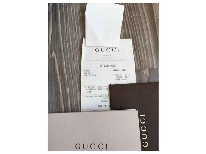Botas de goma Gucci negras talla 39 Negro - vista 4