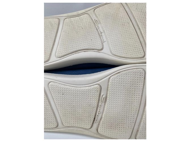 Sneakers Santoni in pelle blu - vista 10