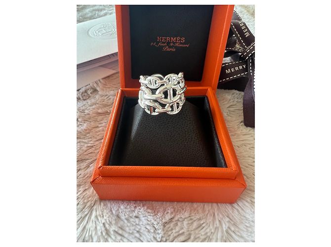Hermès Anillo Hermes Farandole Chaîne d'ancre Enchaînée GM - vista 2