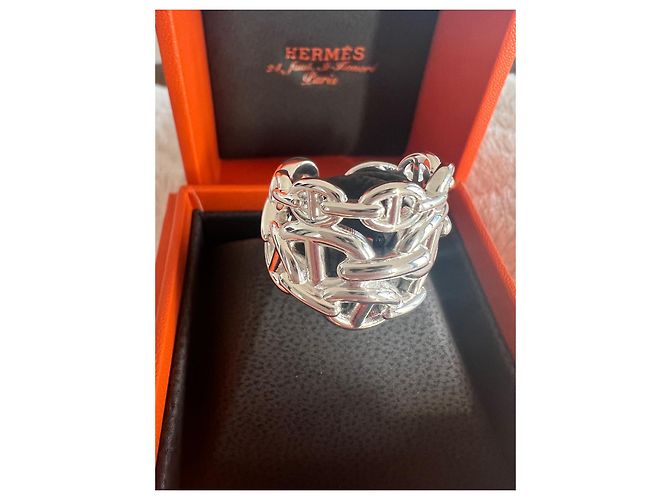 Hermès Anillo Hermes Farandole Chaîne d'ancre Enchaînée GM - vista 3