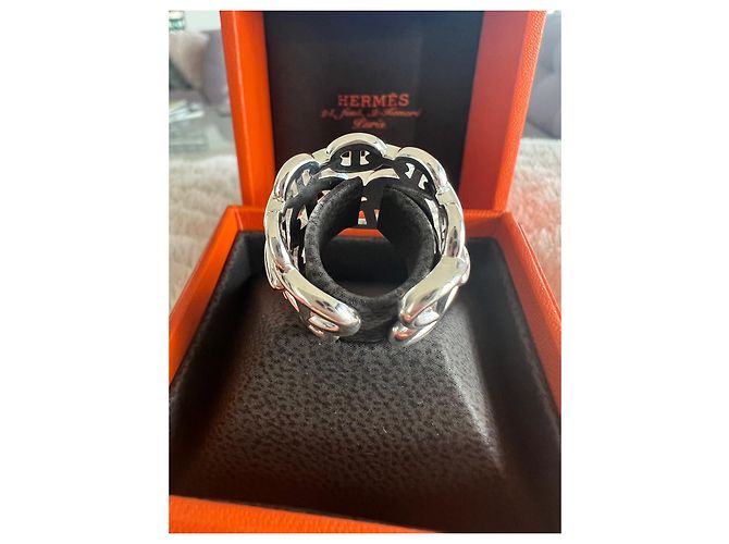 Hermès Anillo Hermes Farandole Chaîne d'ancre Enchaînée GM - vista 5